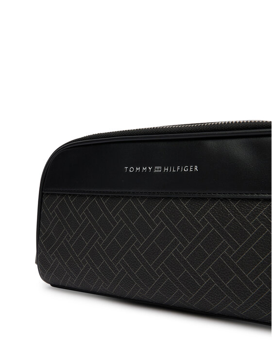 Tommy Hilfiger Tommy Hilfiger Geantă crossover Th Flag Monogram Camera Bag AM0AM14297 Negru