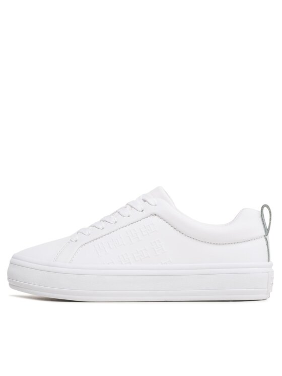 Tommy Hilfiger Tommy Hilfiger Tenisice Embossed Vulc FW0FW07376 Bijela