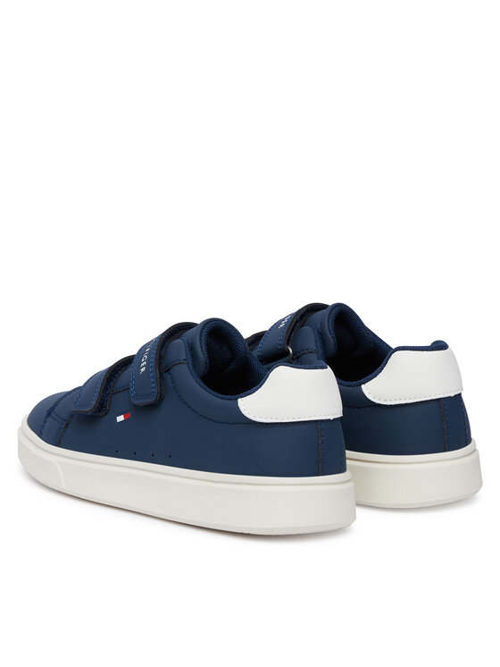 Tommy Hilfiger Tommy Hilfiger Laisvalaikio batai Low Cut Velcro Sneaker T1X9-35216-1355 S Tamsiai mėlyna