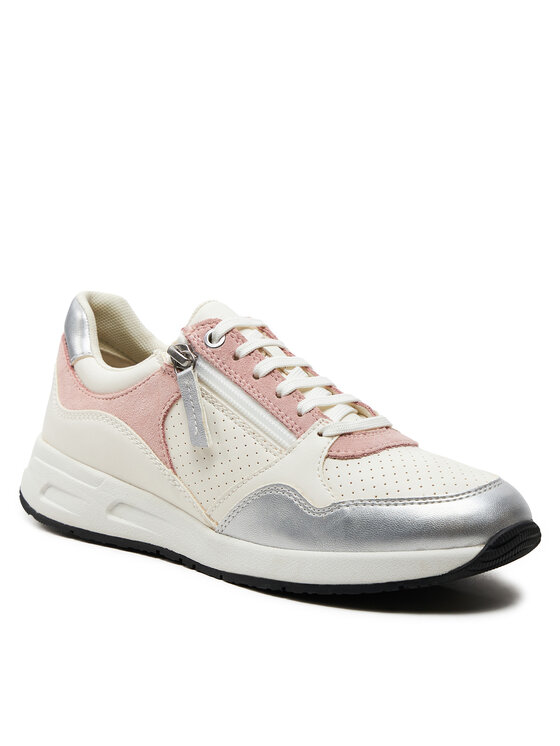 Geox Geox Tenisice D Bulmya D36NQB 0BC22 C1Z8W Bijela