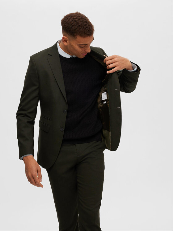 Selected Homme Selected Homme Džemper 16090606 Crna Regular Fit