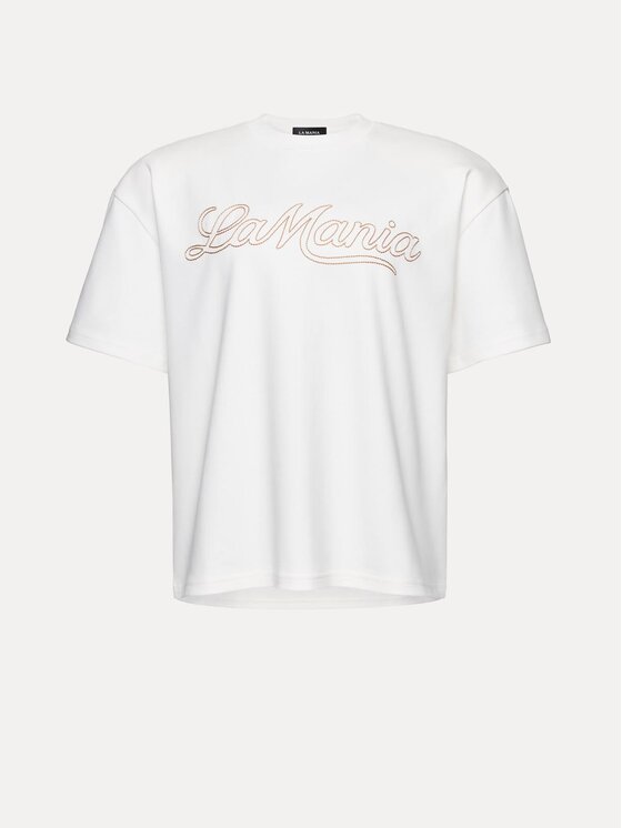 La Mania La Mania T-Shirt LOTTIE Bílá Basic Fit