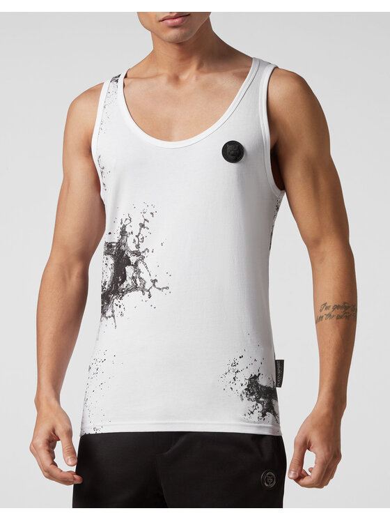 Plein Sport Plein Sport T-Shirt 2491 Biały Regular Fit