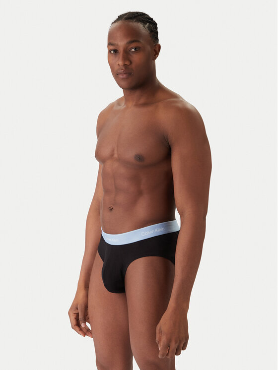 Calvin Klein Underwear Calvin Klein Underwear Set 3 sponjic LV00NB4388 Črna