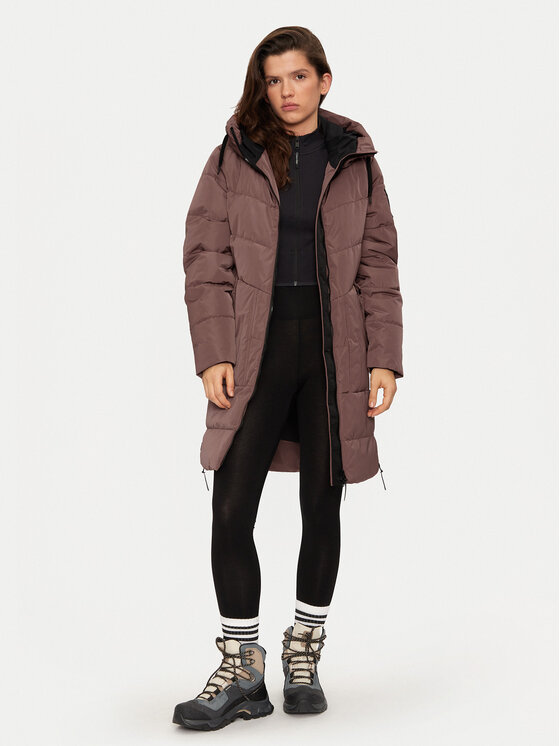 Halti Halti Winterjacke Linjat 065-0409 Braun Regular Fit