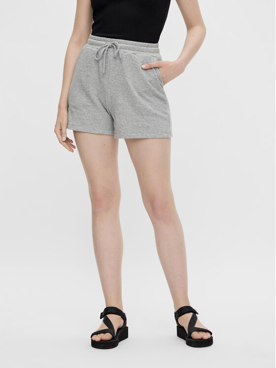 Pieces Pieces Sportshorts Chilli Summer 17118868 Grau Regular Fit