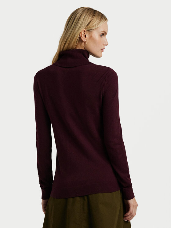 LAUREN RALPH LAUREN LAUREN RALPH LAUREN Rollkragenpullover 200940470007 Dunkelrot Slim Fit