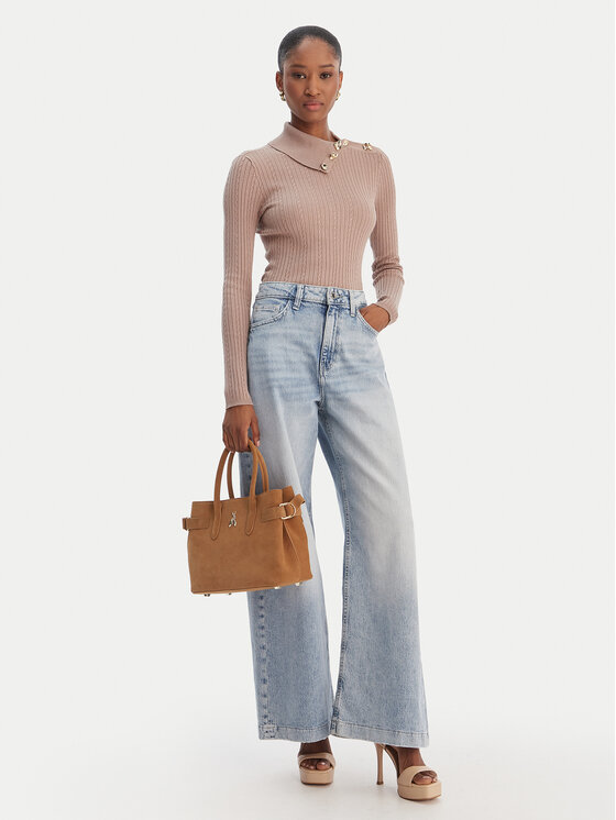 Guess Guess Blugi W6RA1C D6833 Albastru Wide Leg