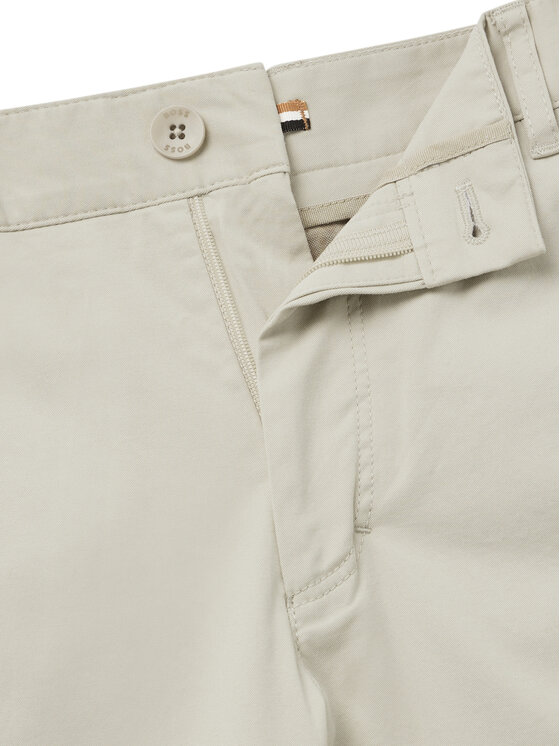 BOSS Boss Szövet nadrág C_Genius 50485076 Bézs Slim Fit
