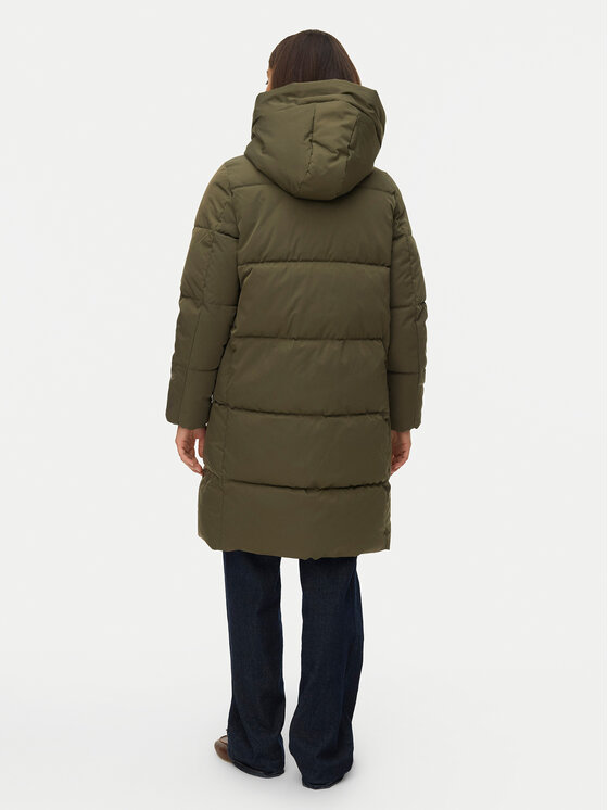 Vero Moda Vero Moda Télikabát Stella 10300030 Zöld Regular Fit