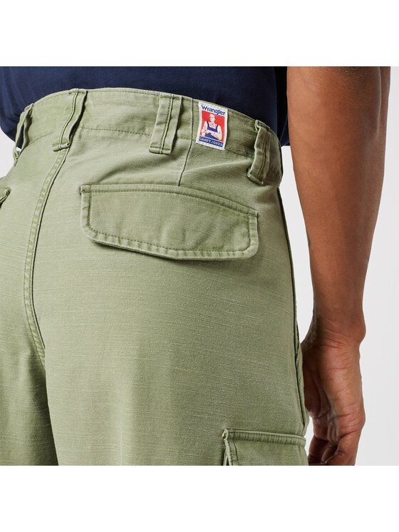 Wrangler Wrangler Pantaloni di tessuto CASEY JONES Marrone Regular Fit