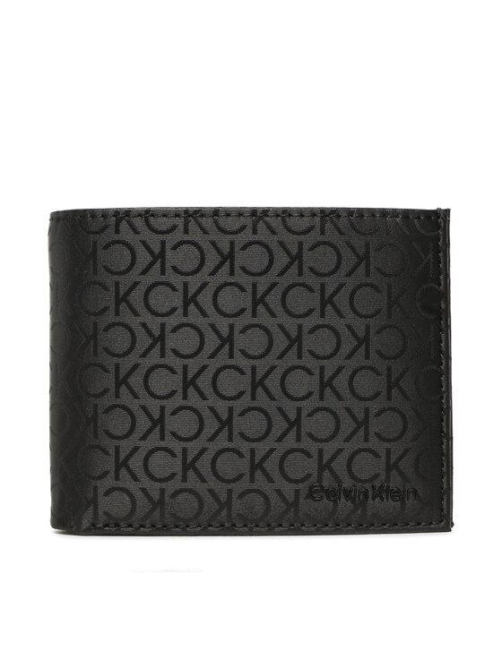 Calvin Klein Calvin Klein Piniginė Daily Tech Bifold 5Cc W/Mag Coin K50K510197 Juoda