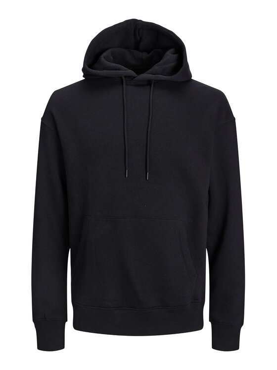 Jack&Jones Jack&Jones Majica dugih rukava Star 12208157 Crna Relaxed Fit