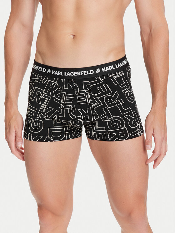 KARL LAGERFELD KARL LAGERFELD Комплект боксерів A3M47014 Чорний