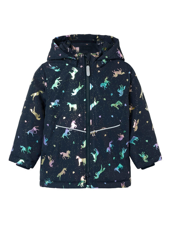 NAME IT NAME IT Bunda pro přechodné období 13244519 Tmavomodrá Regular Fit