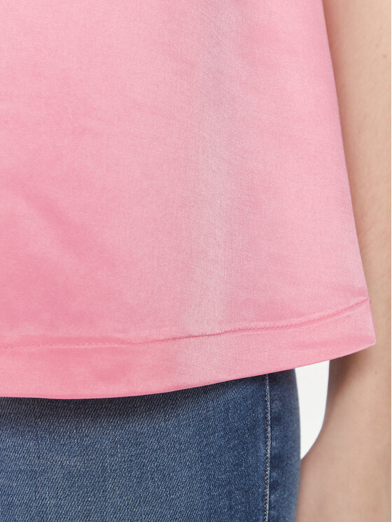United Colors Of Benetton United Colors Of Benetton Топ 5XONDQ06Z Рожевий Relaxed Fit