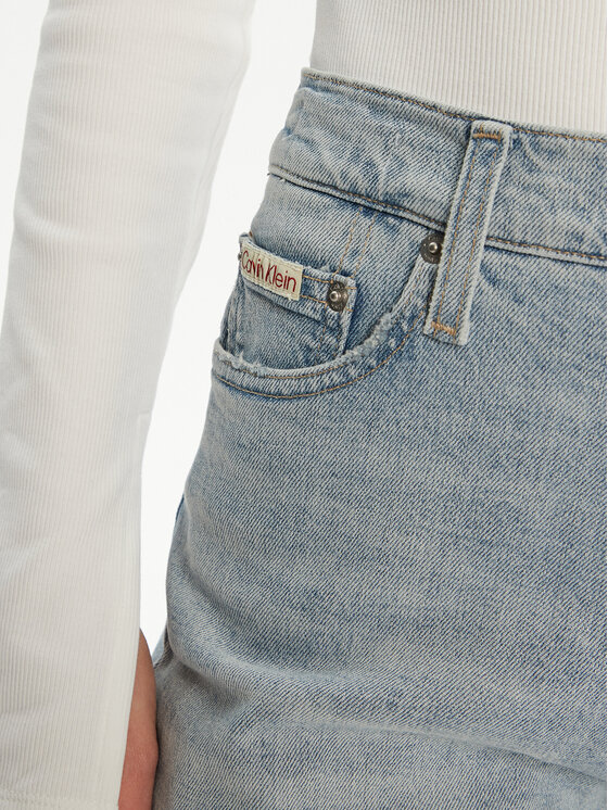 Calvin Klein Jeans Calvin Klein Jeans Blugi Authentic J20J224510 Albastru celest Bootcut Fit