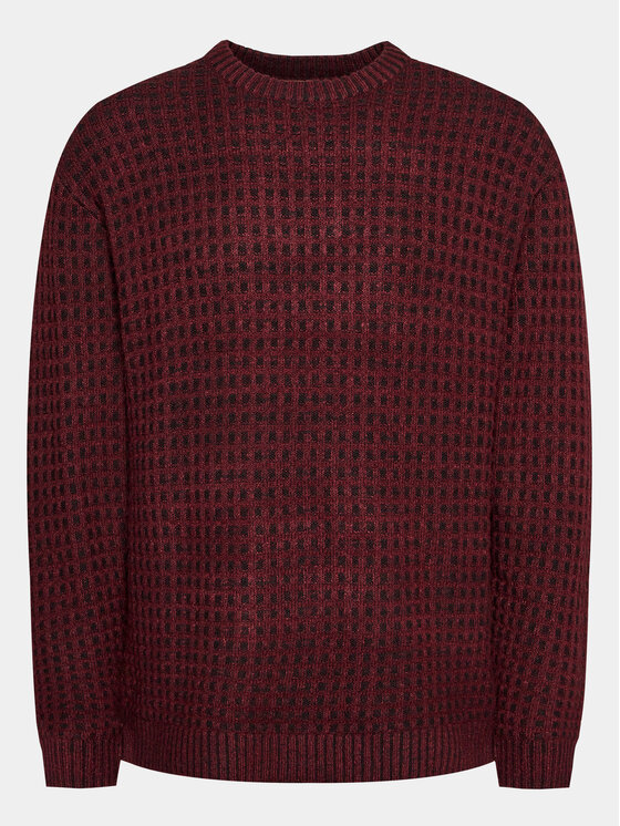 Redefined Rebel Pulover 222048 Vișiniu Regular Fit