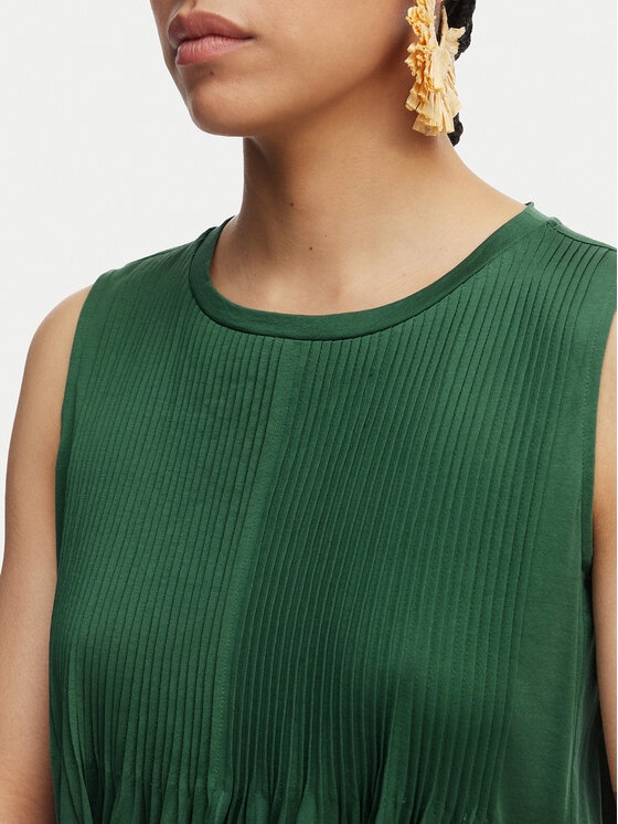 Weekend Max Mara Weekend Max Mara Kasdieninė suknelė Ricordo 2615621022 Žalia Regular Fit