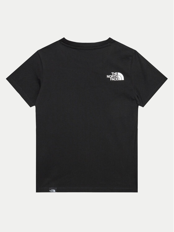 The North Face The North Face Póló Simple Dome NF0A8DRP Fekete Regular Fit