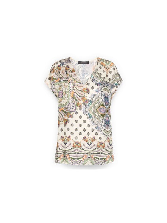 Elena Mirò Elena Mirò Blusa 2132P000257N001 Crema Regular Fit