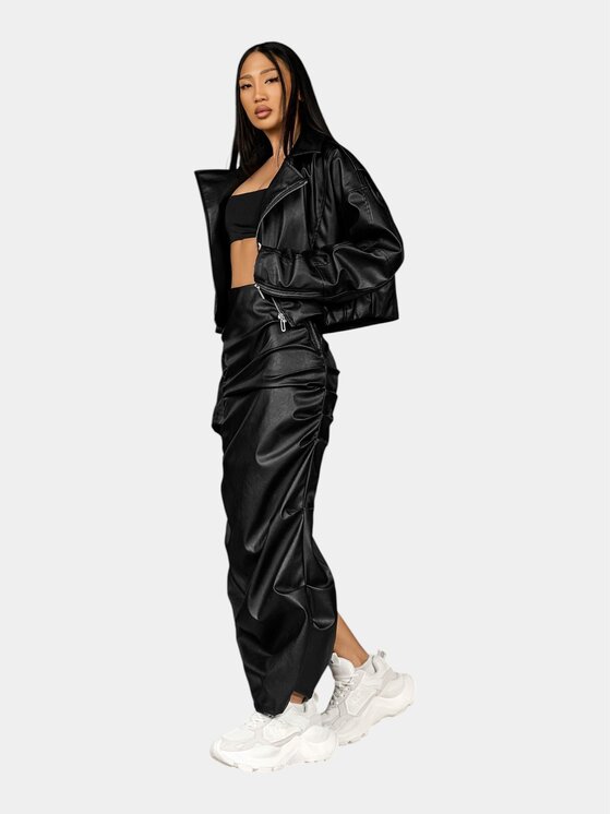 MADE BY SOCIETY MADE BY SOCIETY Ścierka Fusta STATIC HORIZON - F27228 Czarny Basic Fit