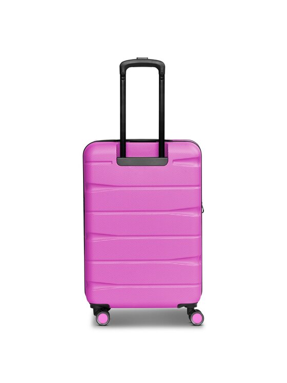 Franky Franky Komplet walizek 301058 Różowy
