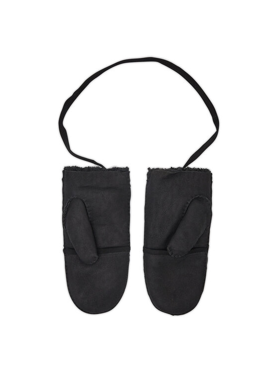 Emu Australia T Birrarung Black Sheepskin Gloves Mittens W7011