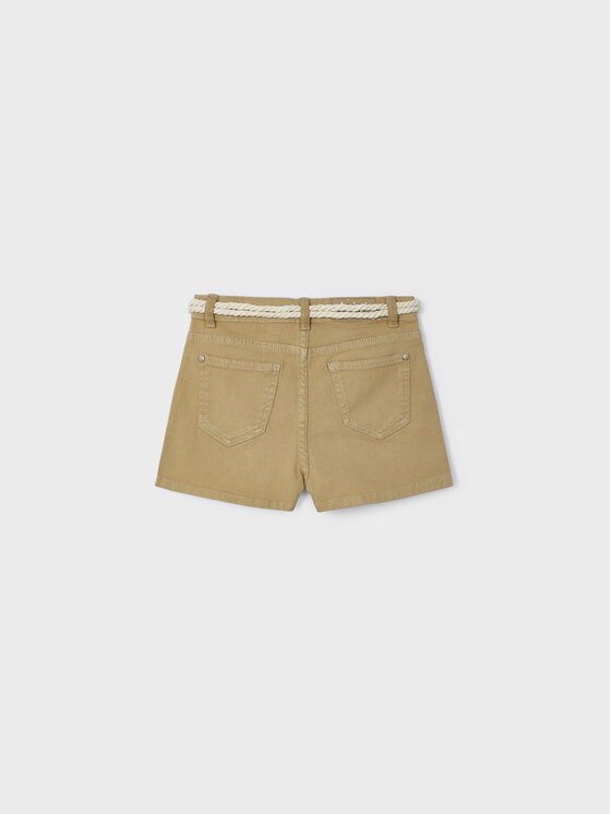 Mayoral Mayoral Pantaloncini di tessuto 234 Beige Regular Fit