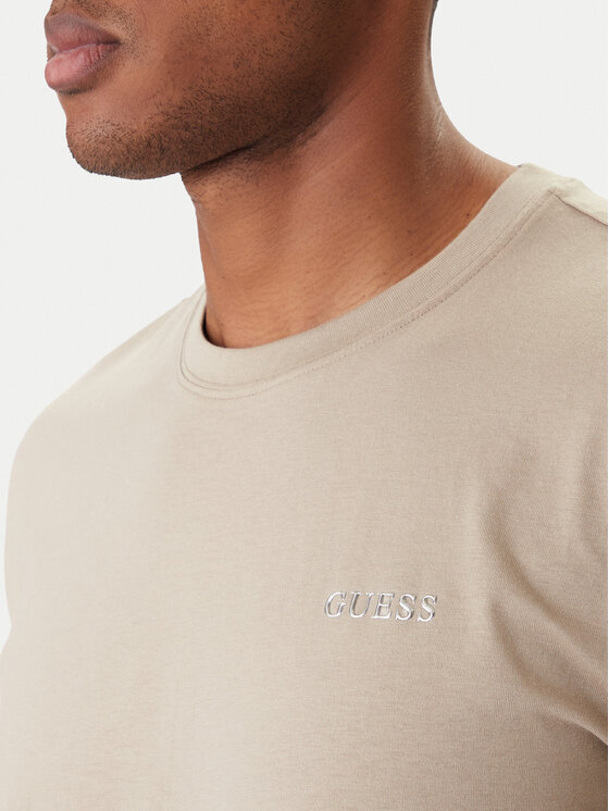 Guess Guess Póló Z6RI17 I3Z14 Bézs Regular Fit