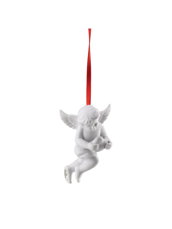 Rosenthal Rosenthal Figurka Anioł zawieszka z sercem Biały