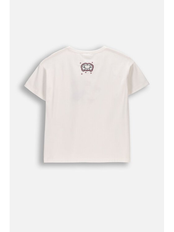 Coccodrillo Coccodrillo T-Shirt WC6143217LGD-003 Écru Regular Fit