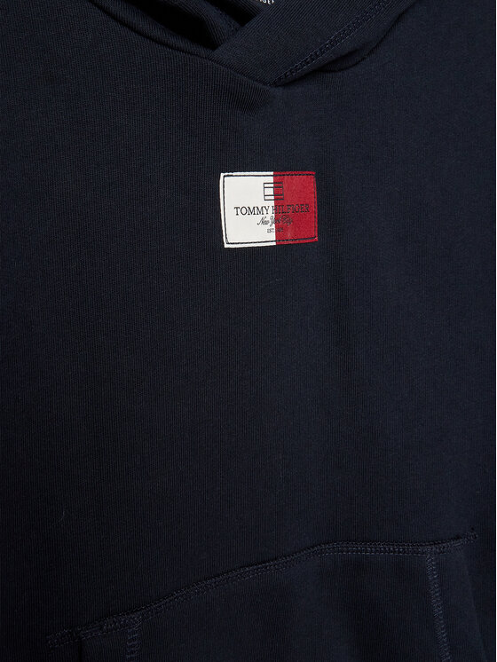 Felpa Flag Label KB0KB07894 M Blu scuro Regular