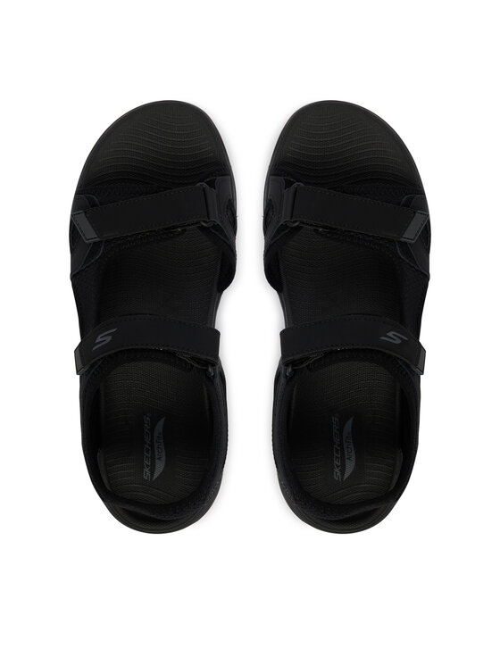 Skechers Skechers Sandali Skechers Go Walk Arch Fit 2.0 Sandal - Capistrano Nero