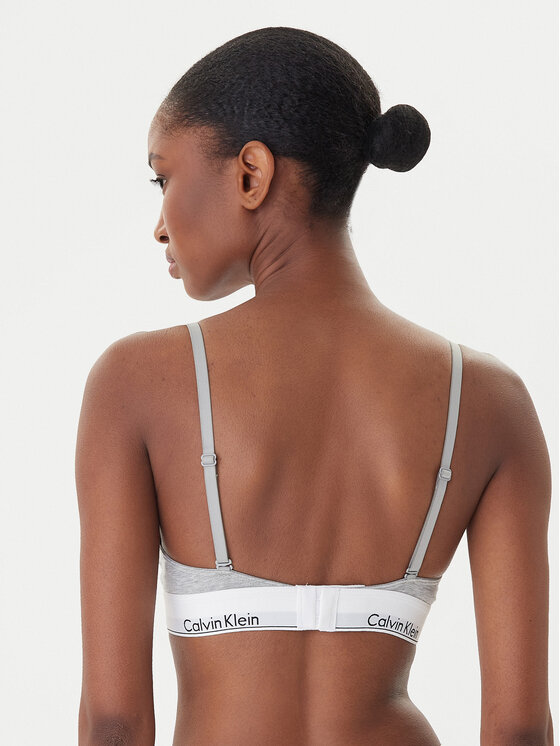 Calvin Klein Underwear Calvin Klein Underwear Бюстгальтер бралетт 000QF1061E Сірий