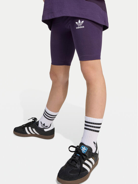 adidas adidas Komplet majica in kratke hlače Cycling JY4873 Vijolična Regular Fit