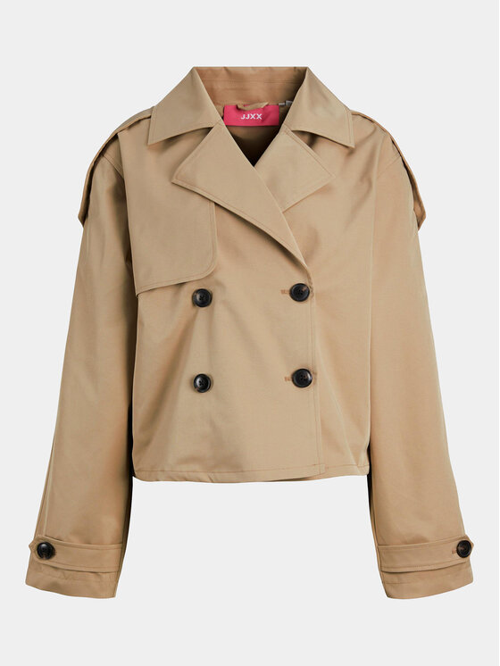 JJXX JJXX Μπουφάν μεταβατικό Carlie 12248654 Μπεζ Relaxed Fit