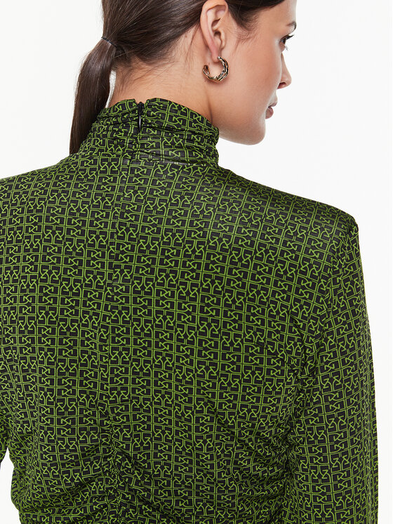 Gestuz Gestuz Rochie de zi Milia 10906832 Verde Slim Fit