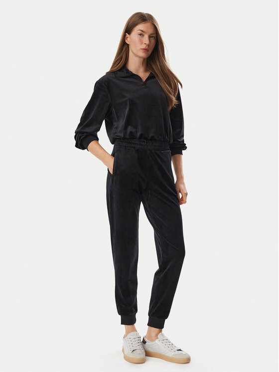 Guess Guess Спортивні штани V6BB11 K6304 Чорний Regular Fit