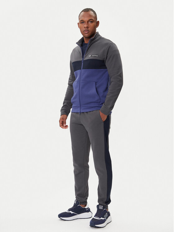 EA7 Emporio Armani EA7 Emporio Armani Tuta 7M000941 AF10377 U8117 Grigio Regular Fit