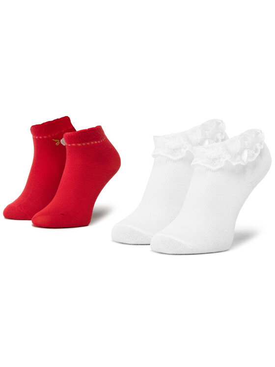 Set de 2 perechi de șosete lungi pentru copii Mayoral 10738 Roșu