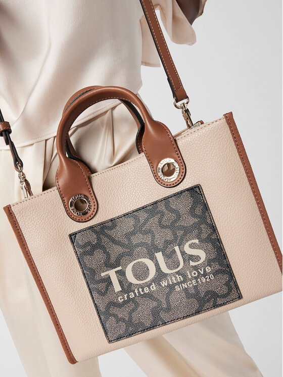TOUS TOUS Táska Shopper M.Amaya K Icon 2001660343 Bézs