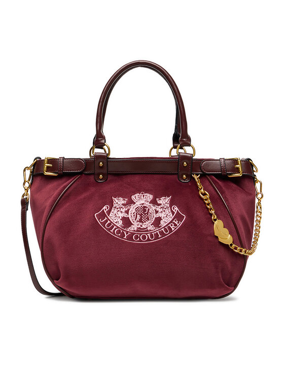 Juicy Couture Juicy Couture Käekott CEO-BIJXT8987WZC Bordoopunane
