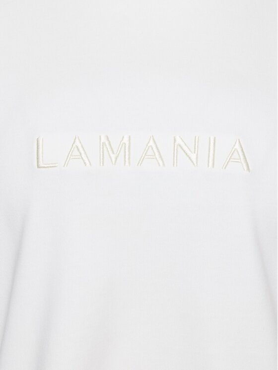 La Mania La Mania T-Shirt HAYLA Biały Basic Fit