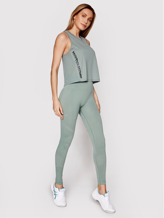 Leggings Seamless 2012B913 Verde Slim Fit