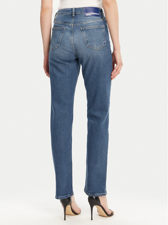 Karl Lagerfeld Jeans Karl Lagerfeld Jeans Blugi A1W10028 Albastru Straight Fit