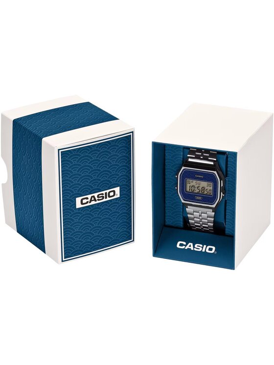 Casio Casio Zegarek 4549526427251 Srebrny