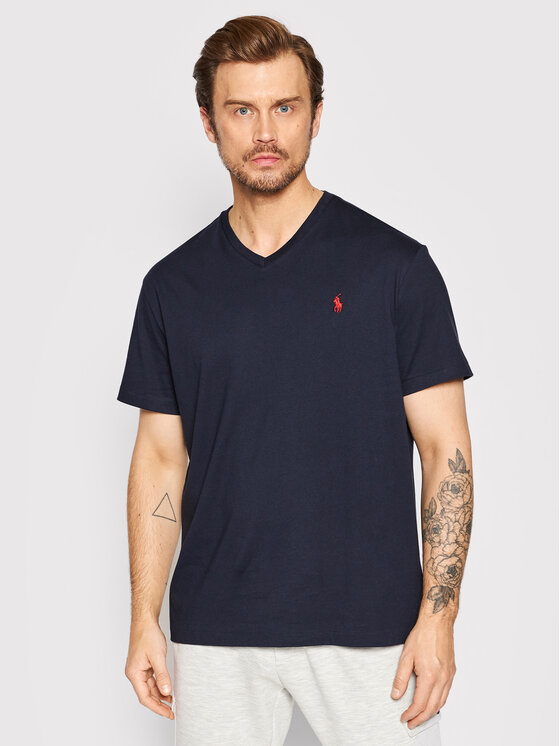 Polo Ralph Lauren Męski T-Shirt, rozmiar M, Granatowy, 710708261