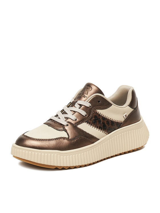 Rieker Rieker Sneakersy W1702-60 Beżowy