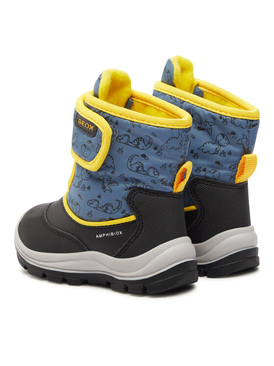 Geox Geox Snehule B Flanfil Boy B Abx B263VE 0CEFU C4K2V M Modrá